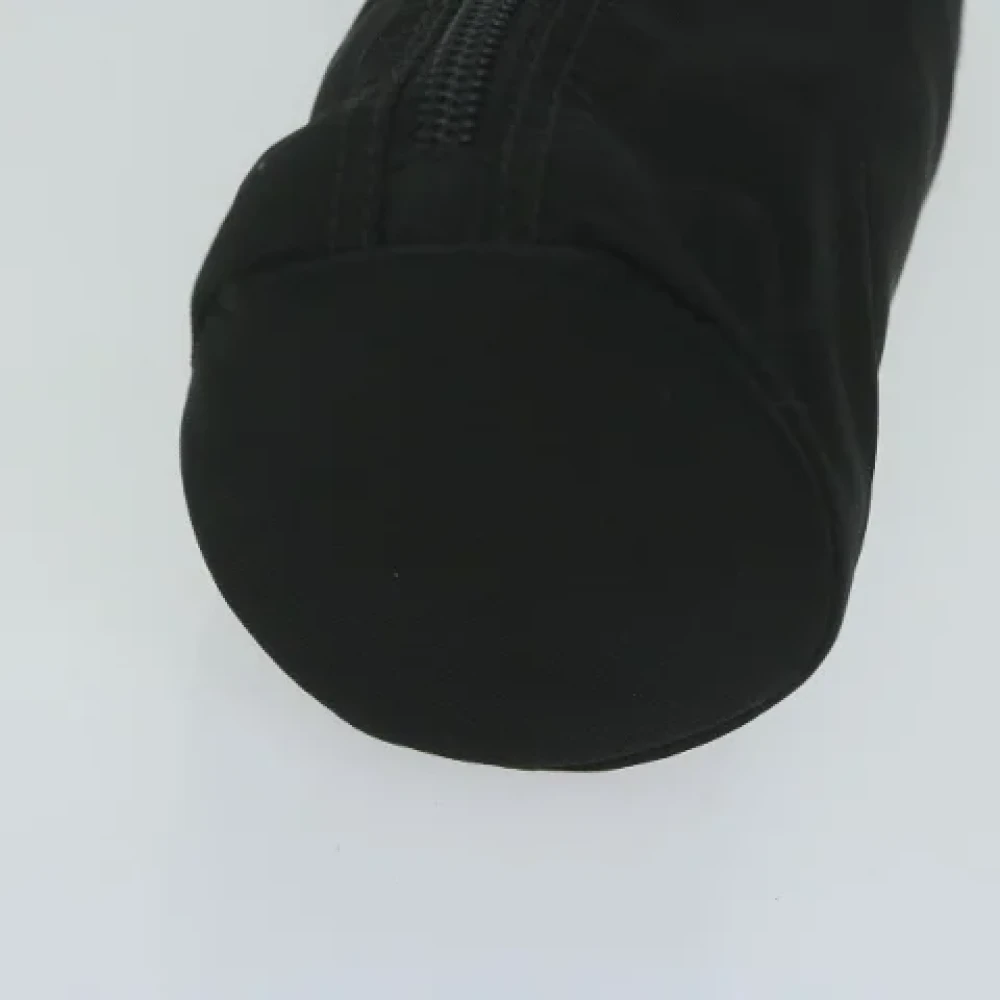 Prada Vintage Pre-owned Nylon pouches Black Dames