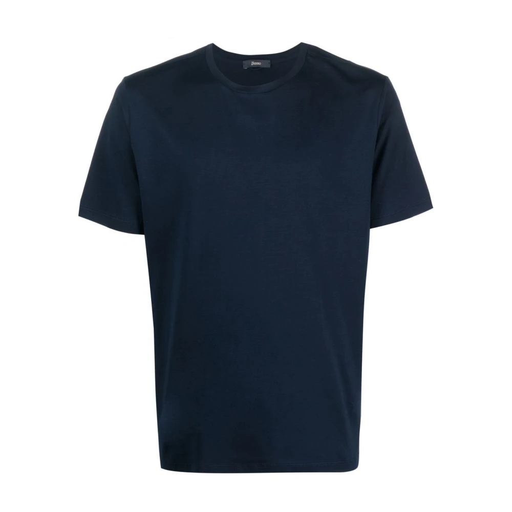 Herno - Tops > T-Shirts - Blue - Herno - Modalova
