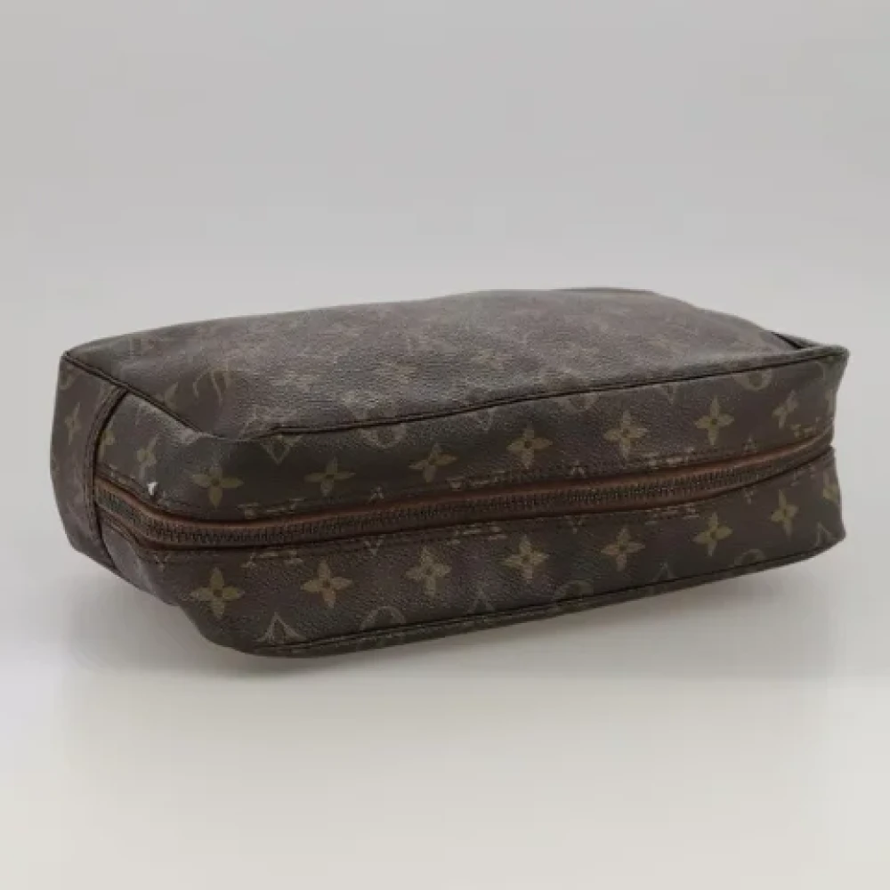 Louis Vuitton Vintage Pre-owned Canvas clutches Brown Dames