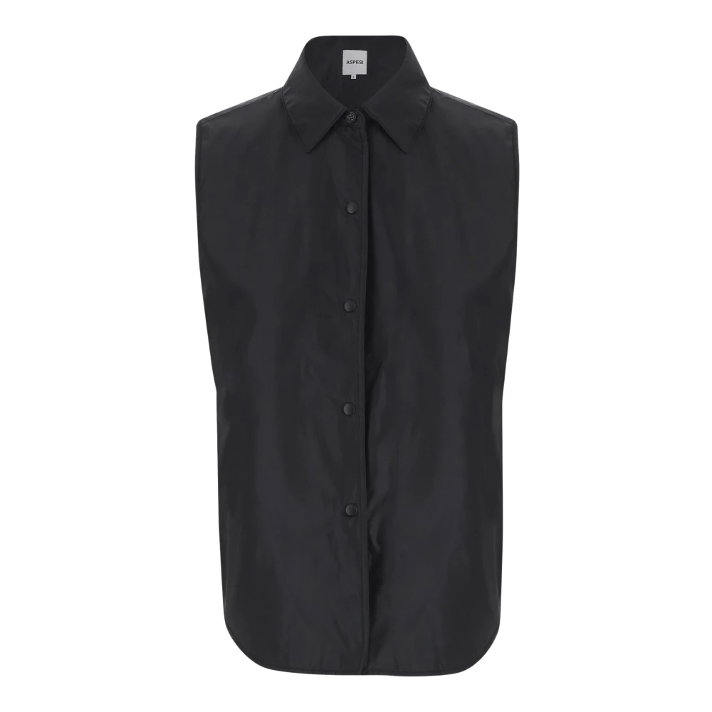 Aspesi Nylon Vest Black Dames