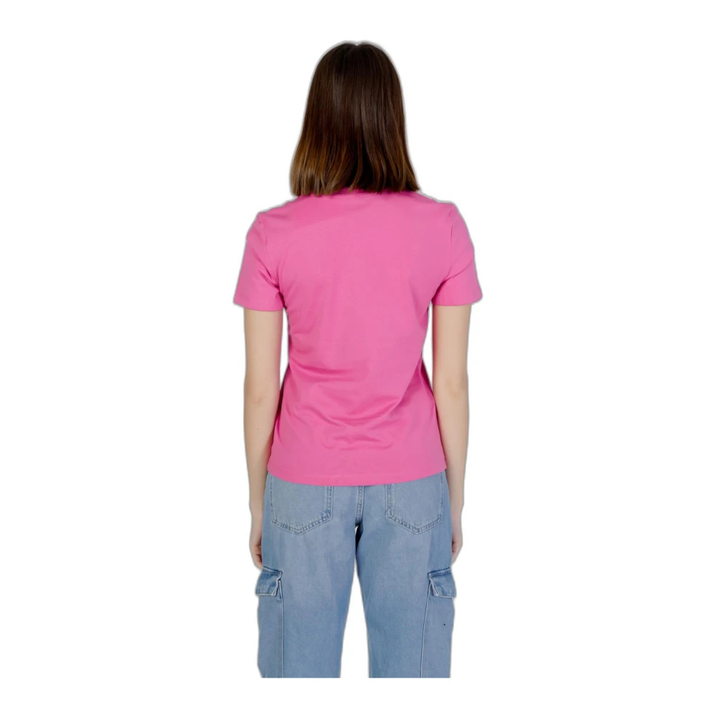 Only T-Shirts Pink Dames