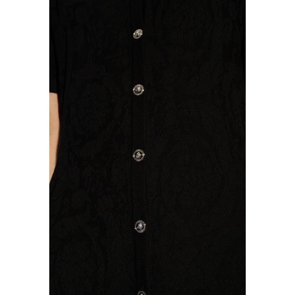 Versace Barok jurk Black Dames