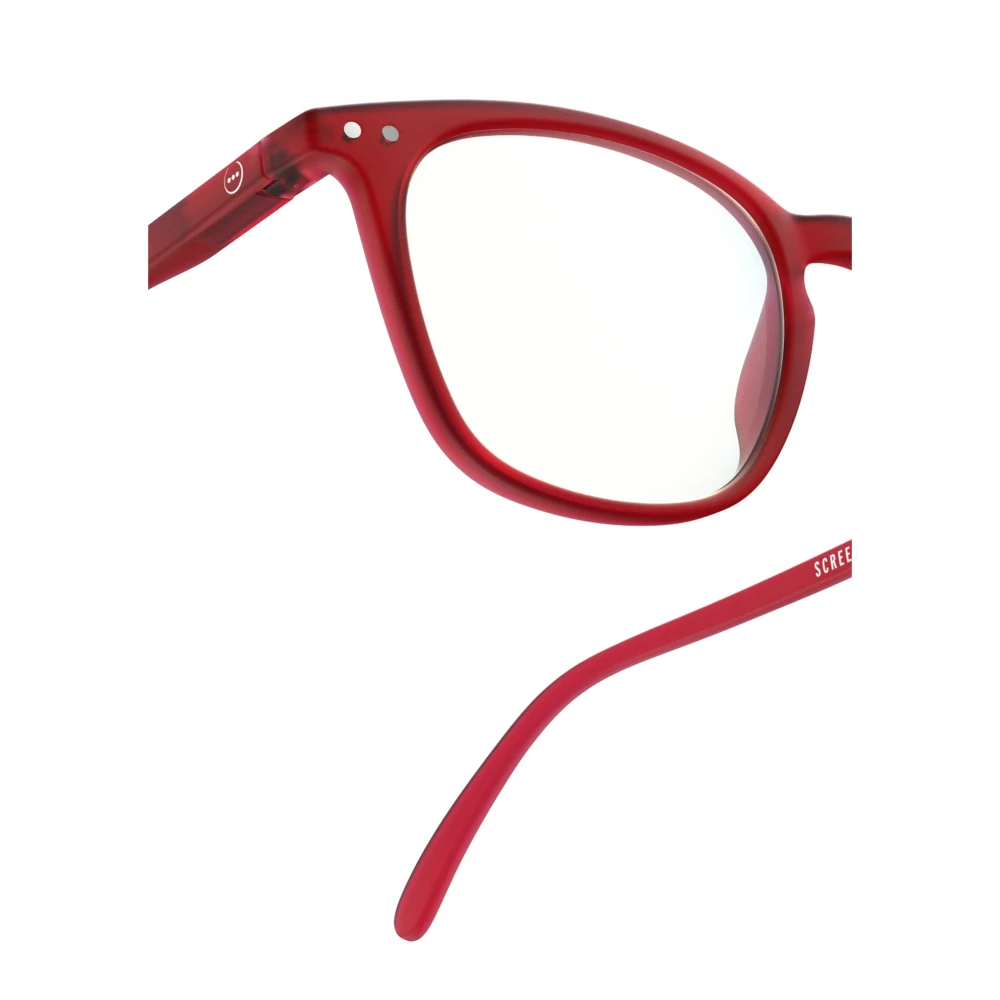 Izipizi Rode zonnebril voor alle schermen Red Unisex