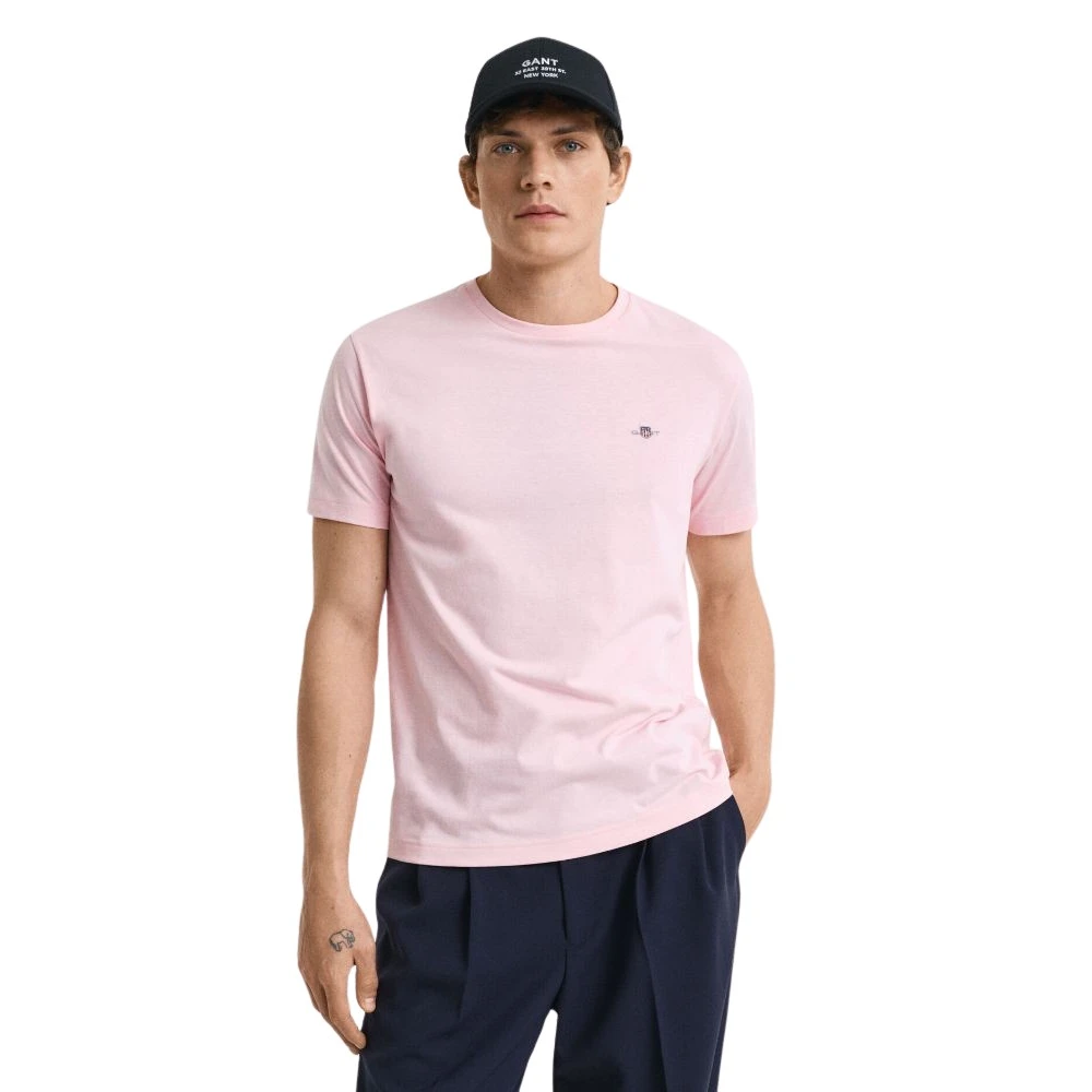 Gant - Tops > T-Shirts - Pink - Gant - Modalova