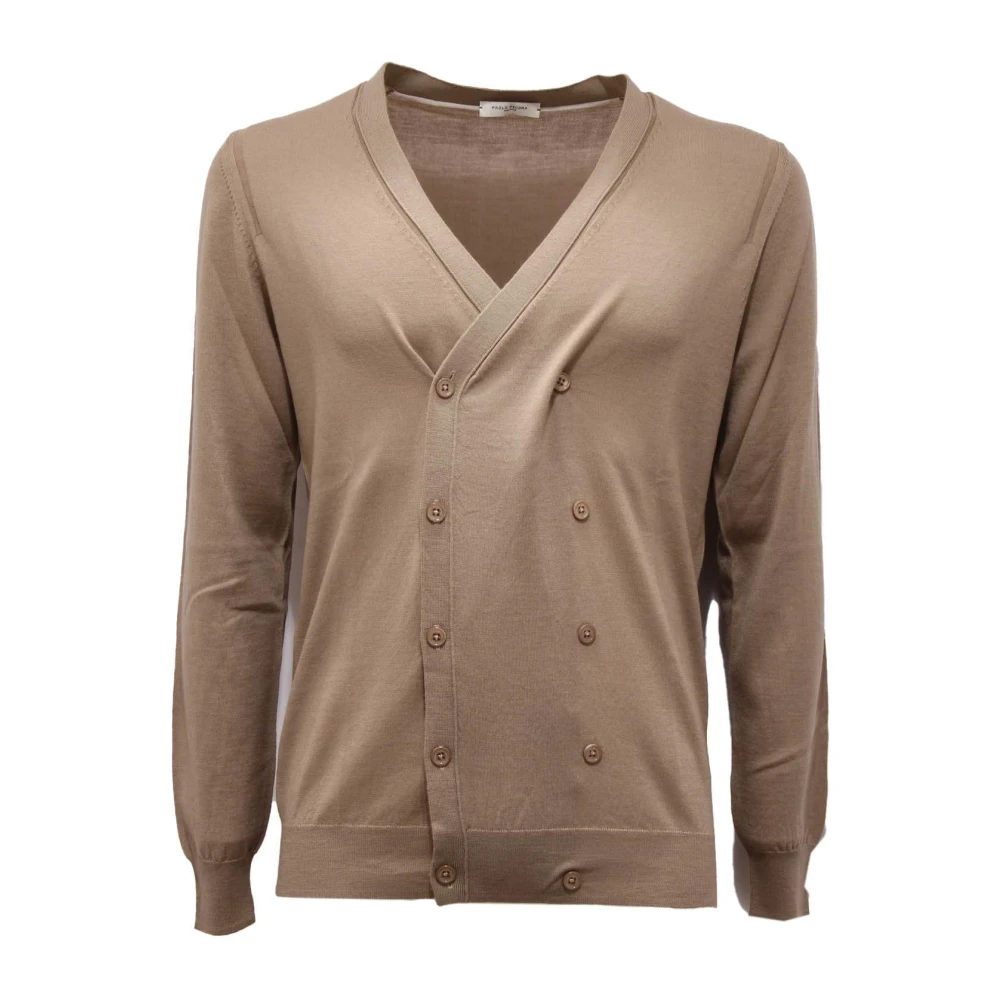 Knitwear > V-neck Knitwear - - Paolo Pecora - Modalova