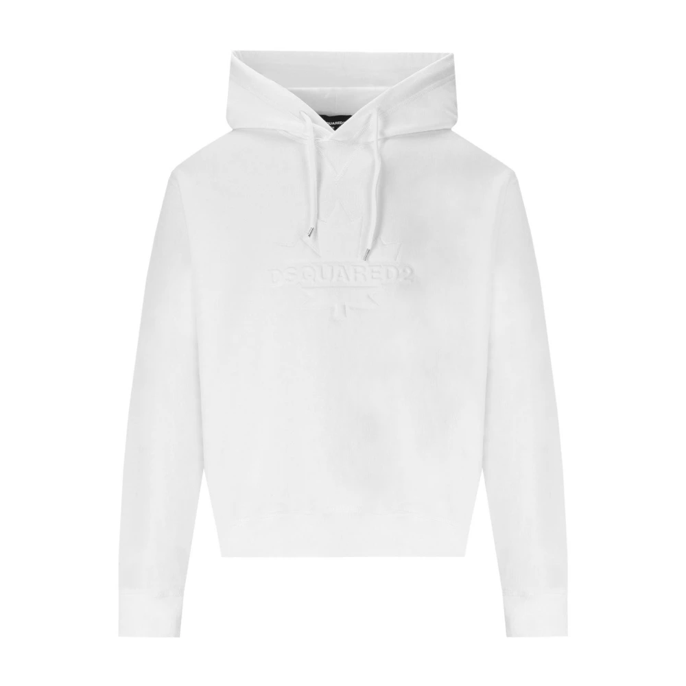 Dsquared2 Stijlvolle Sweaters Collectie White
