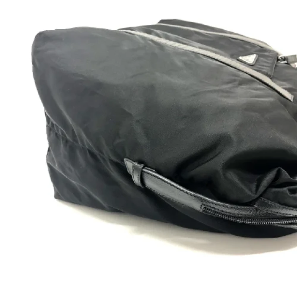 Prada Vintage Pre-owned Fabric totes Black Dames