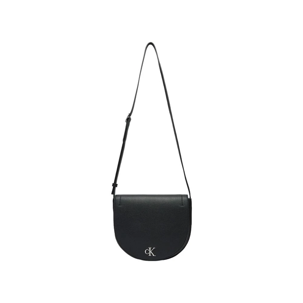 Calvin Klein Jeans Zwarte gerecyclede polyester dameshandtas Black Dames