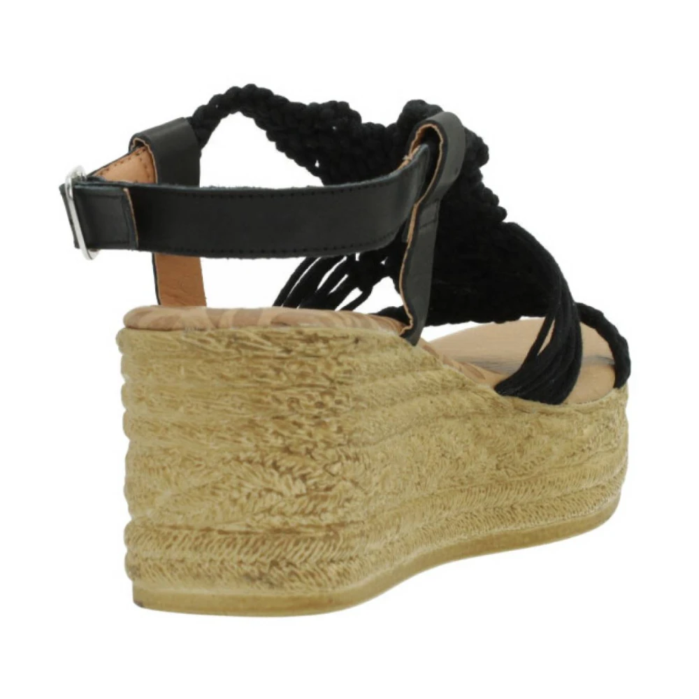 Mtng Wedges Black Dames