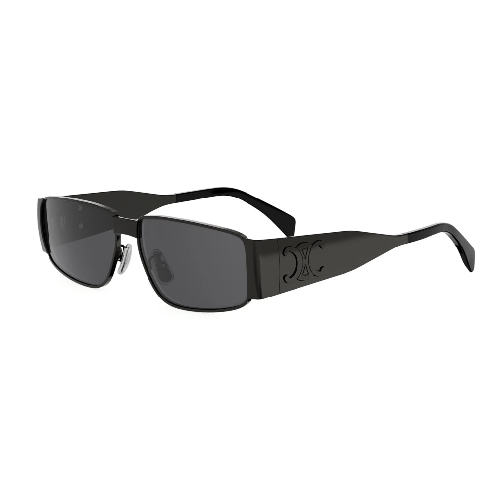 Celine Black Sunglasses, Unisex, 59 Mm, Metal Triomphe Sunglasses