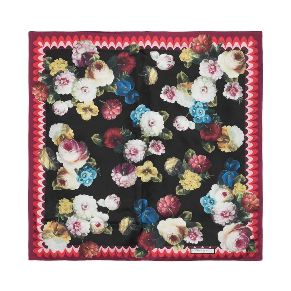 Dolce & Gabbana Elegant Silk Scarf Fn090Rgdb7Hhh4Yf Multicolor Dames