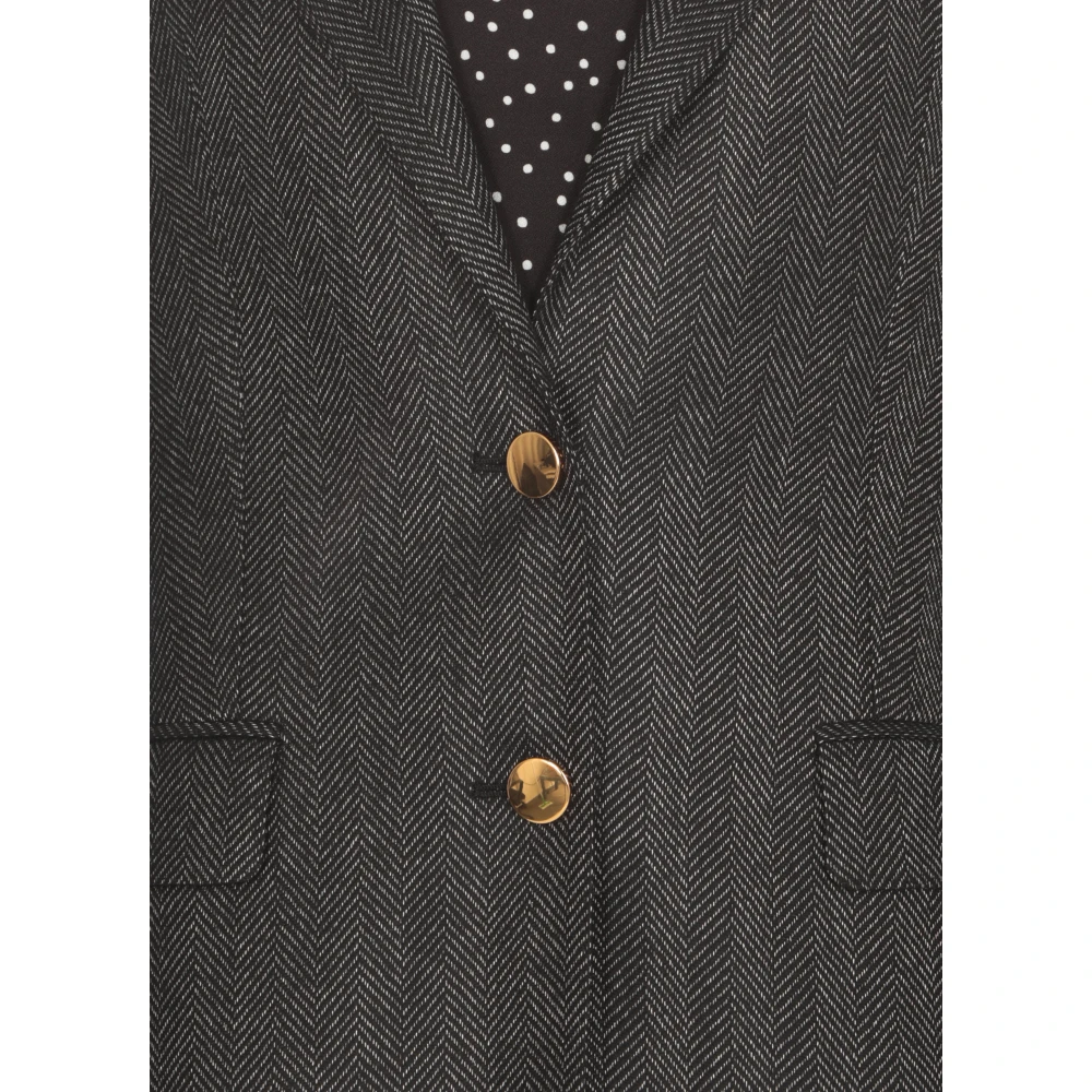 Tagliatore Jassen Zwart Black Dames