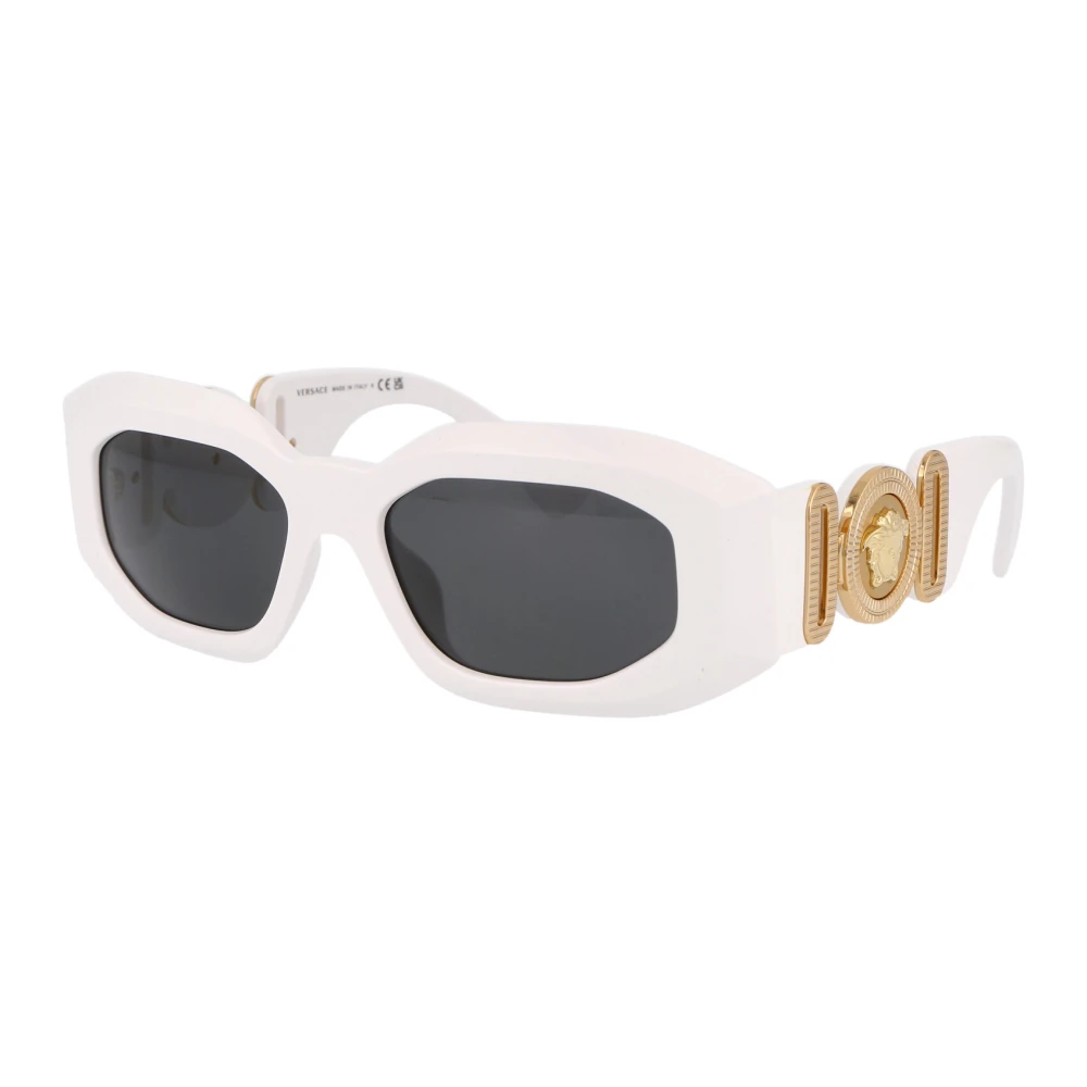 Versace Men's White Sunglasses, 54 Mm, Stylish Sunglasses With Model 0Ve4425u