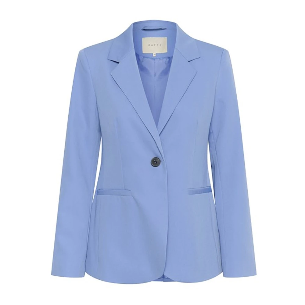 Kaffe Women's Blue Ebb And Flow Blazer Jacket - Blazers - 2XL - Jackets
