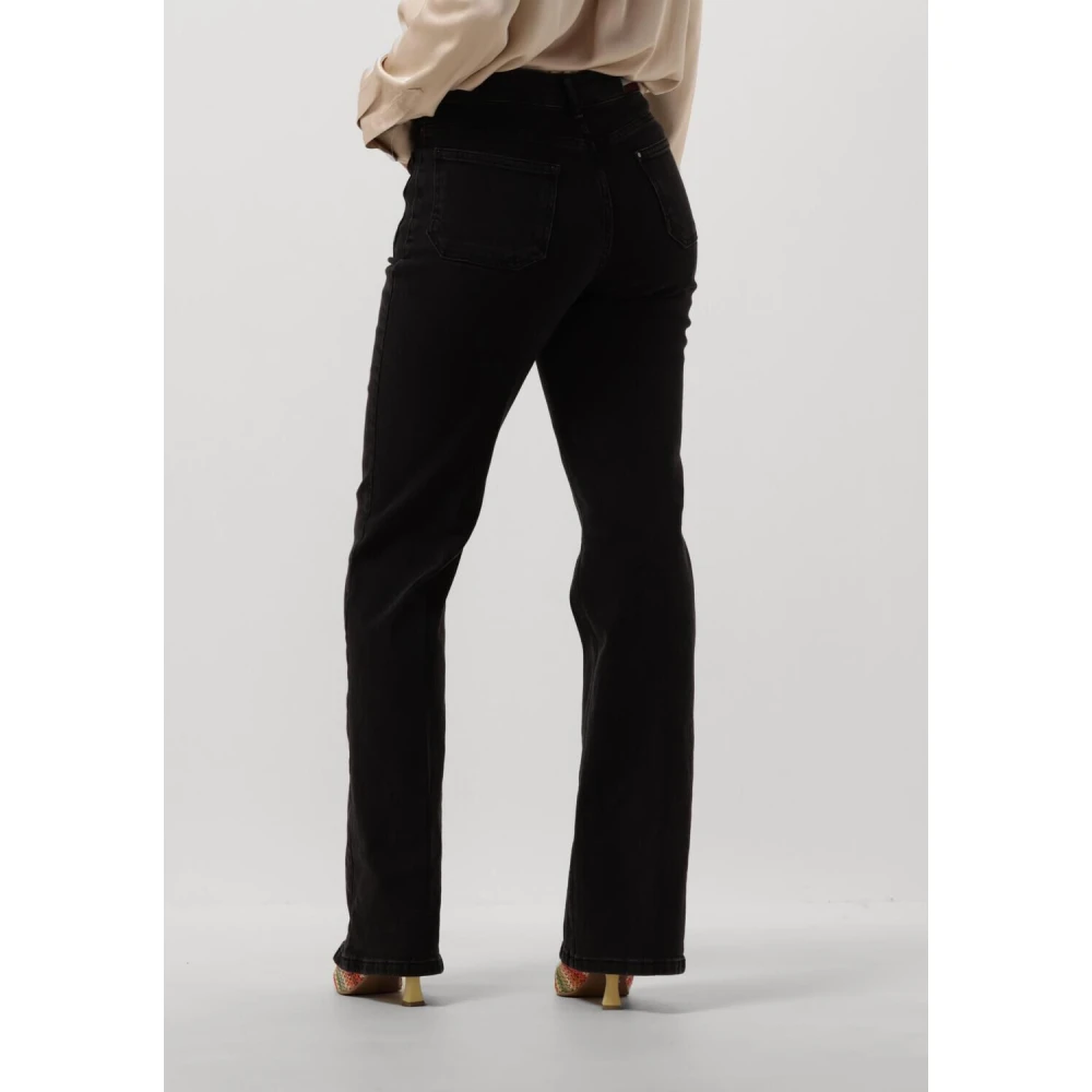 Vanessa Bruno Wijde Pijp Zwarte Broek Black Dames