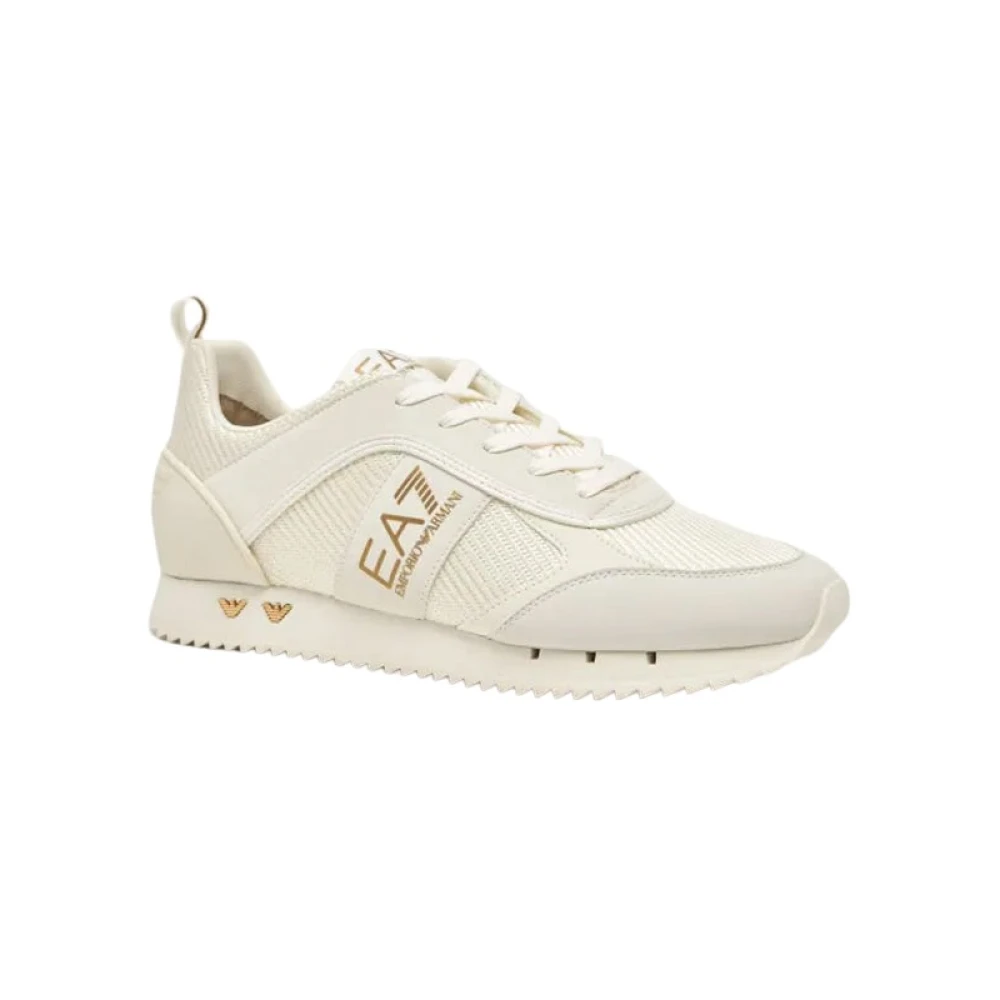 Emporio Armani Carbon Sneaker Dames Schoenen Wit
