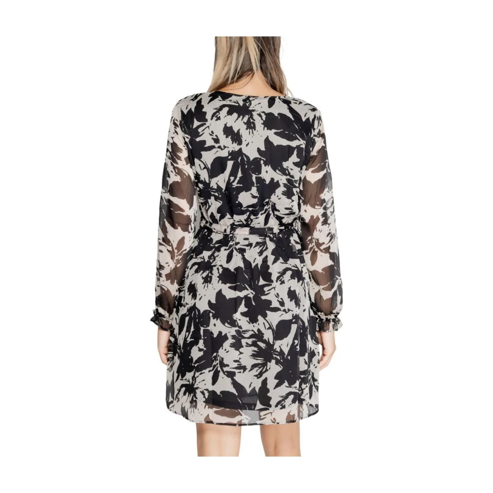 Jacqueline de Yong Bloemenprint Mini Jurk Multicolor Dames
