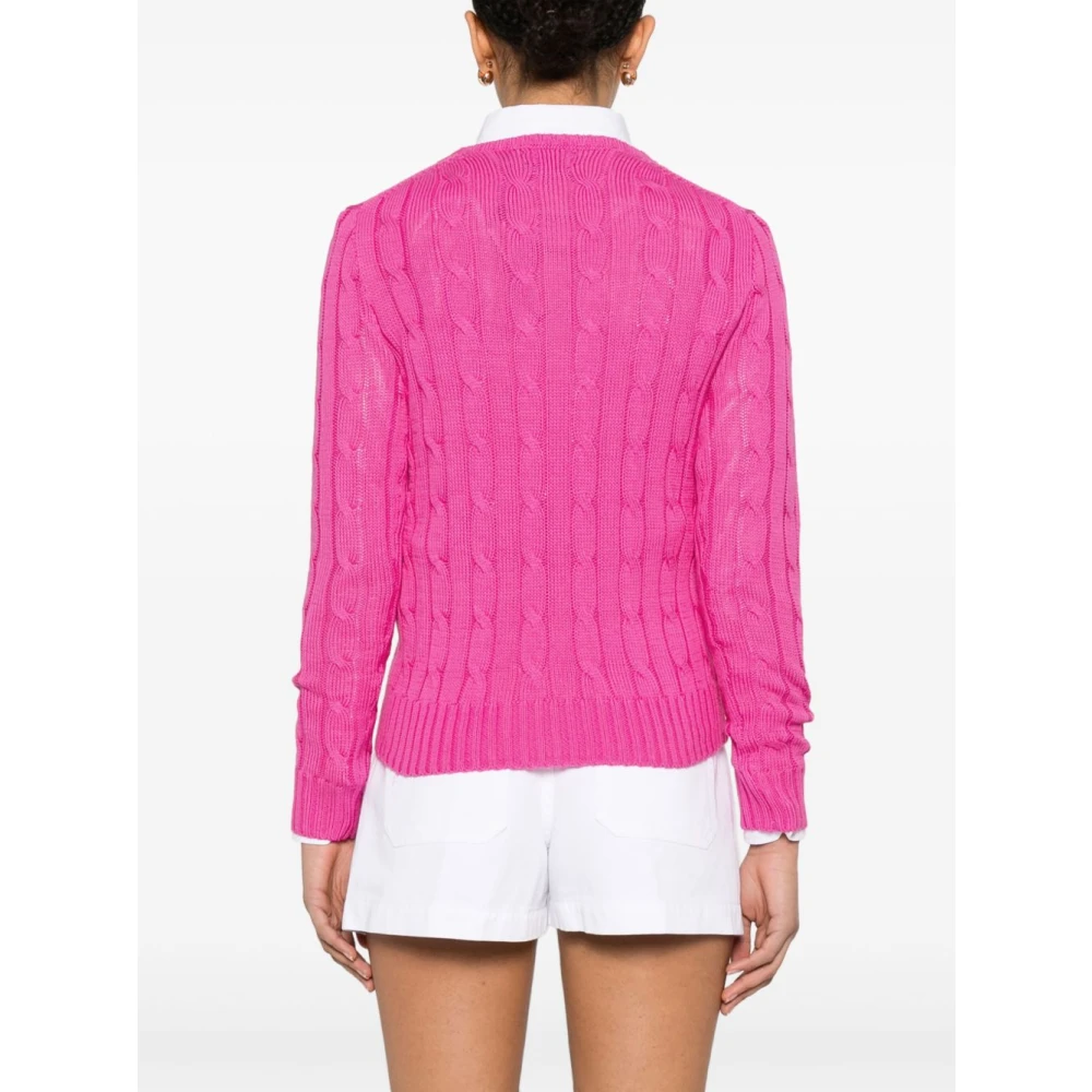 Polo Ralph Lauren Stijlvolle Sweaters Collectie Pink Dames