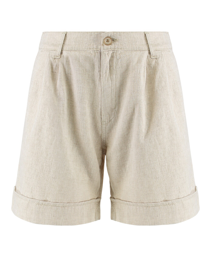 shorts-en-lin-et-coton-avec-revers