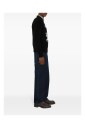 pull-noir-en-maille-a-col-rond