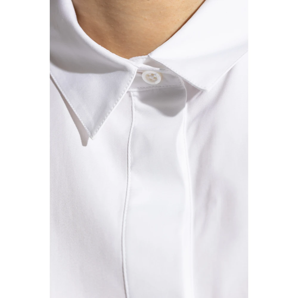 Jil Sander Shirt met sluiting White Dames