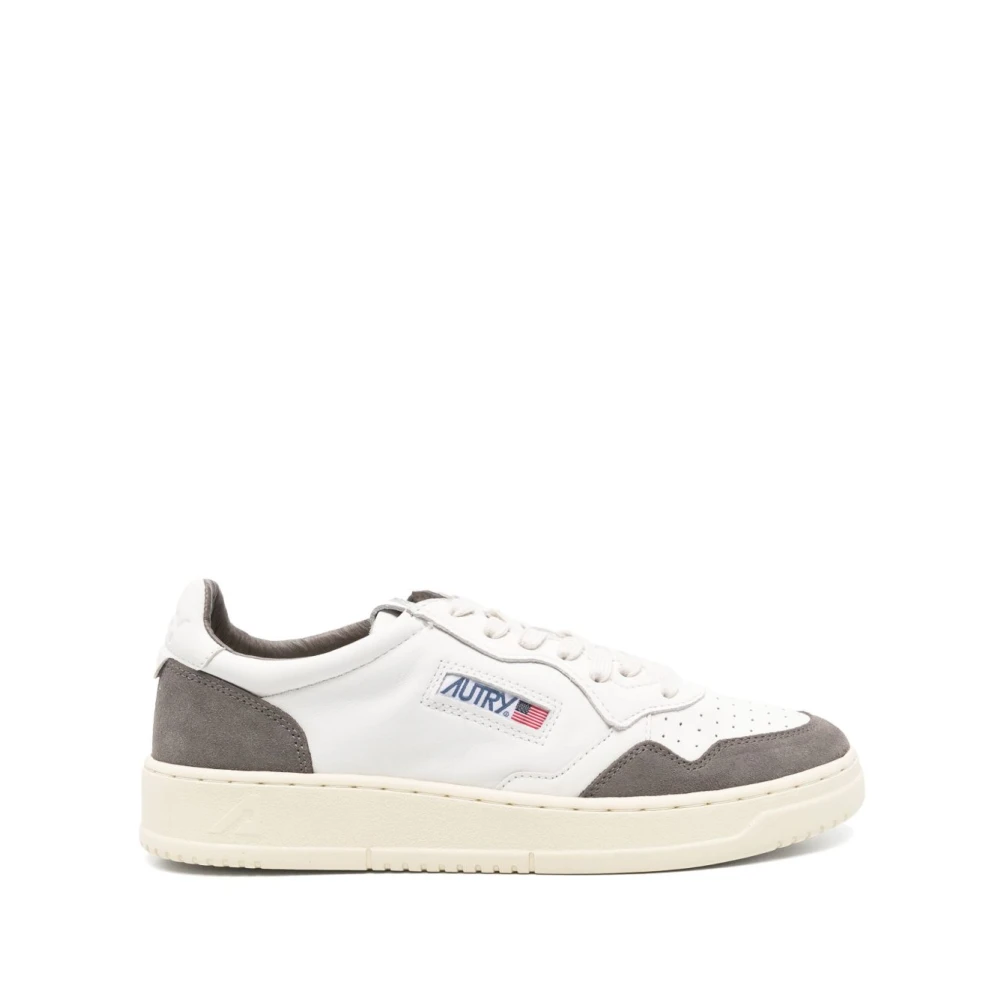 Autry Men's White Sneakers, 6 Uk, Medalist Low Trainers