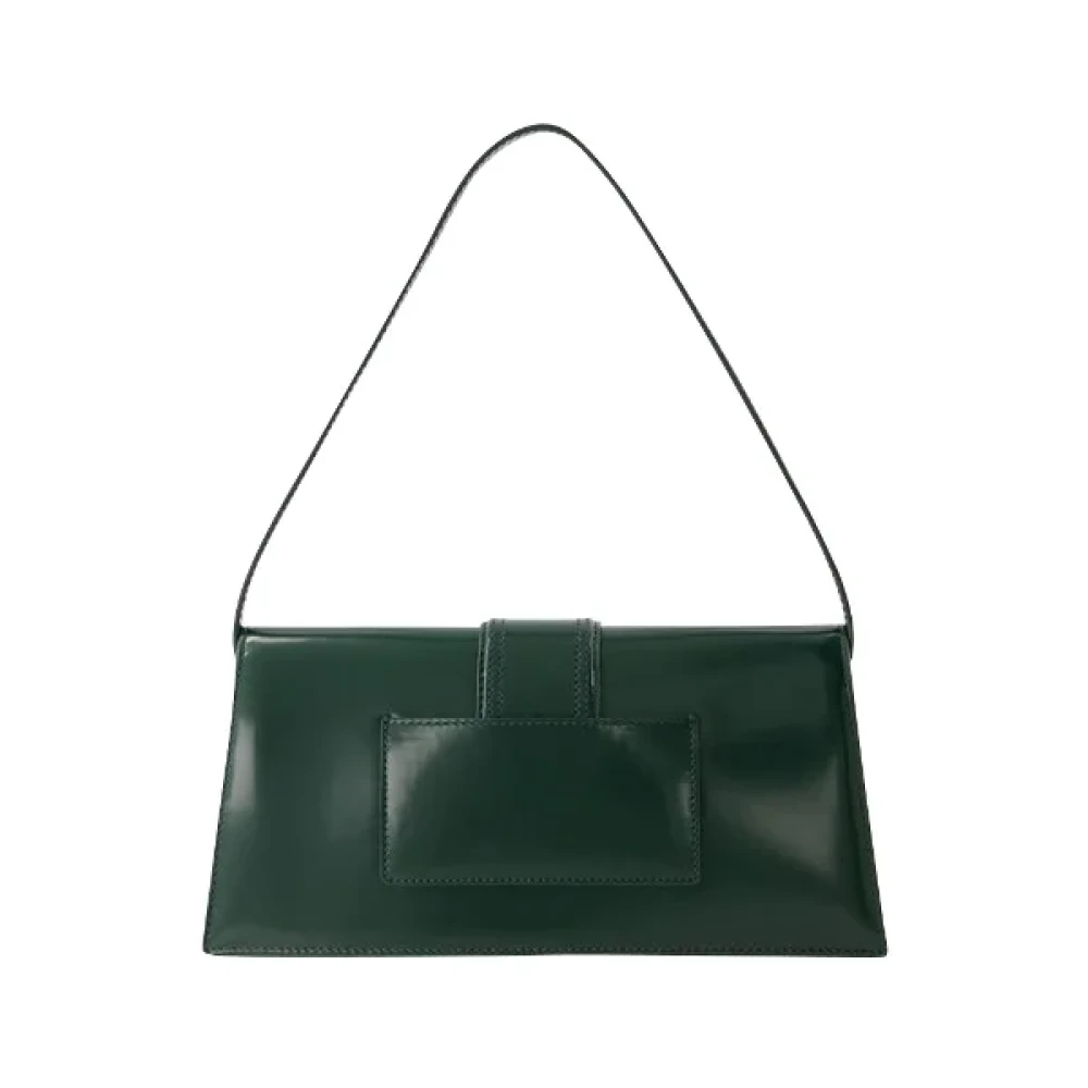 Jacquemus Pre-owned Leather shoulder-bags Green Dames