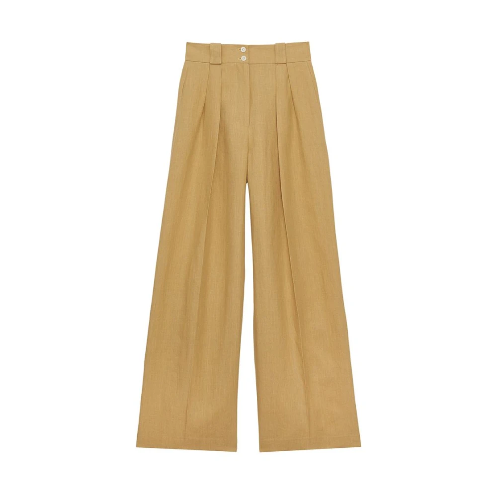 Ines De La Fressange Paris Marlene Broek Yellow Dames