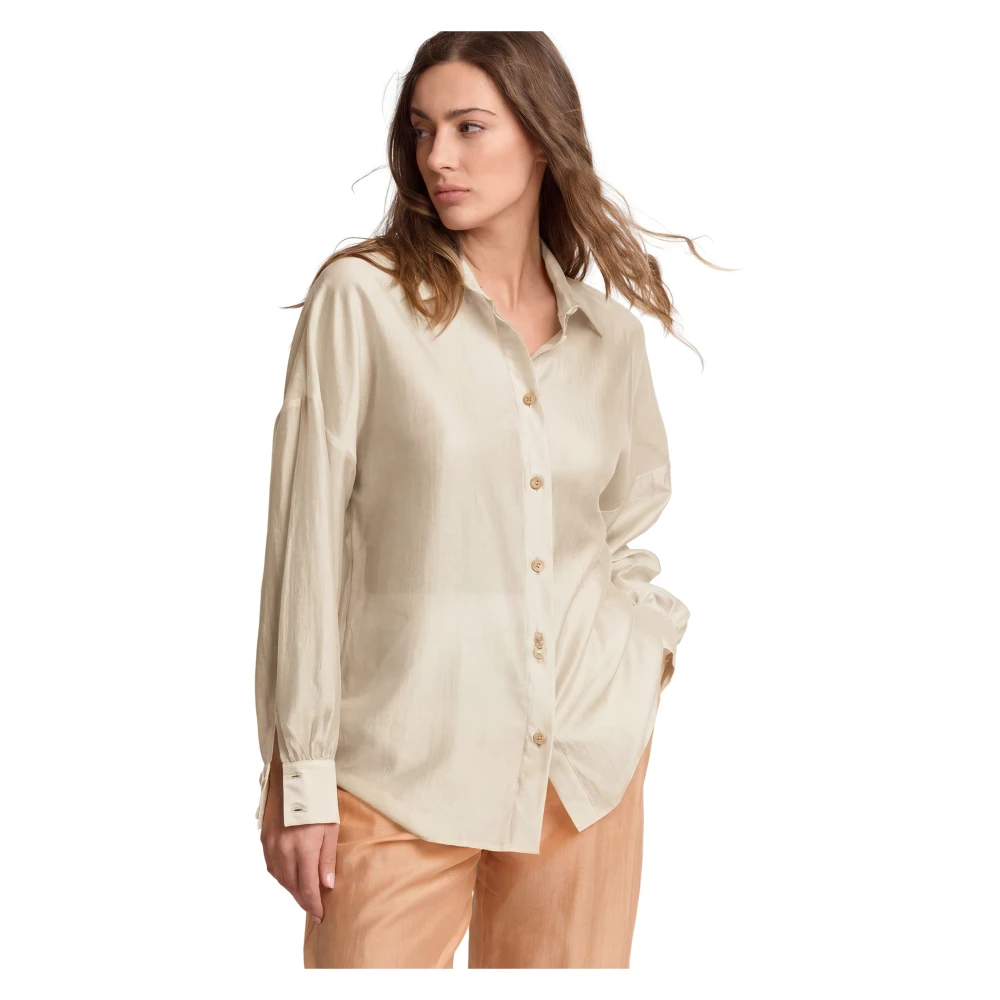 Kocca Beige Ecclesia Blouse - Female - Shirts - S - Blouses & Shirts