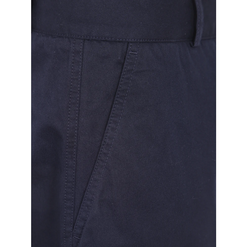 Studio Nicholson Gebogen Pijpbroek Blue Heren