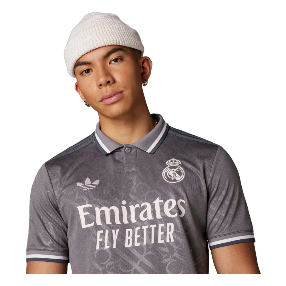 Adidas Derde Tenue Shirt Real Madrid 24-25 Voetbalshirt Gray Heren