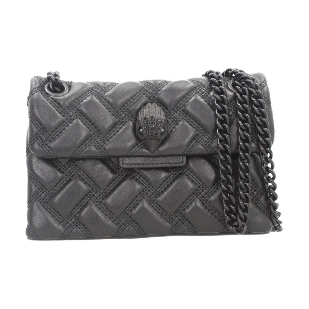 Kurt Geiger Donna Nero Borsa A Spalla Kensington In Pelle Trapuntata - Immagine 3