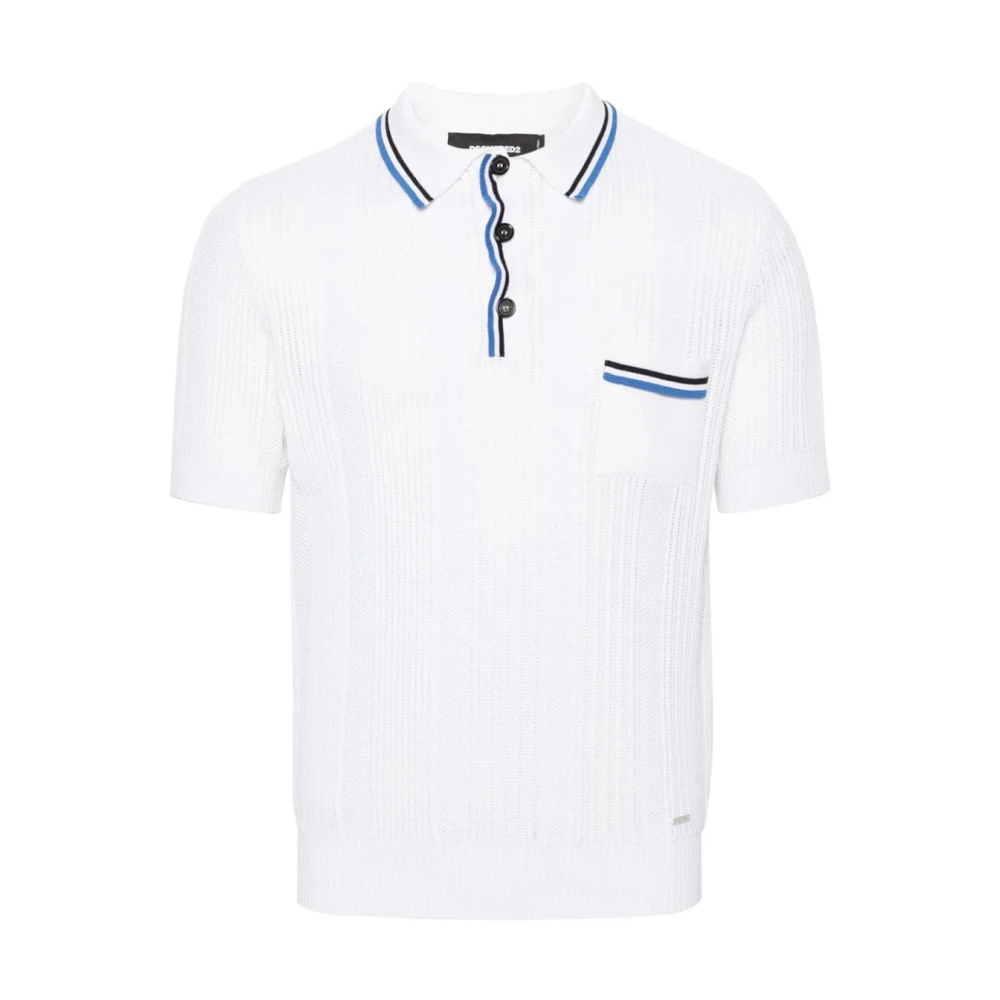 Dsquared2 Men's White Polo Shirt