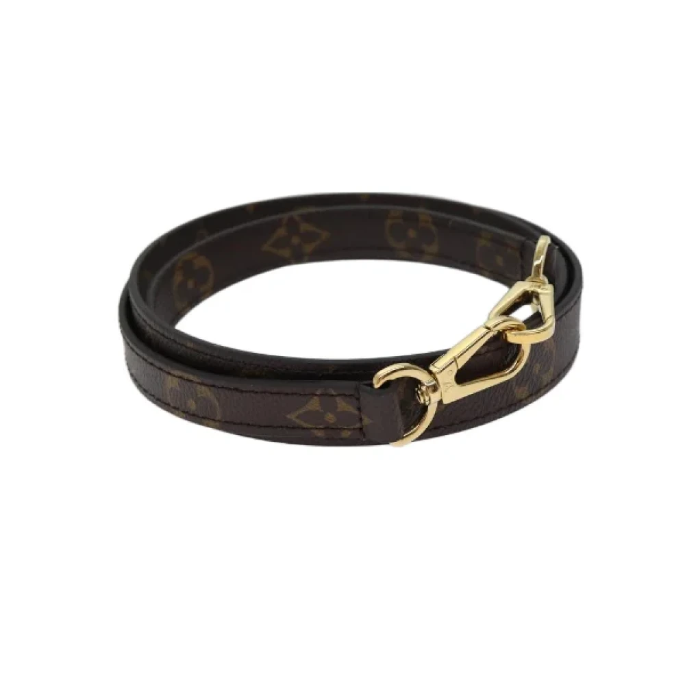 Louis Vuitton Vintage Pre-owned Leather belts Brown Dames