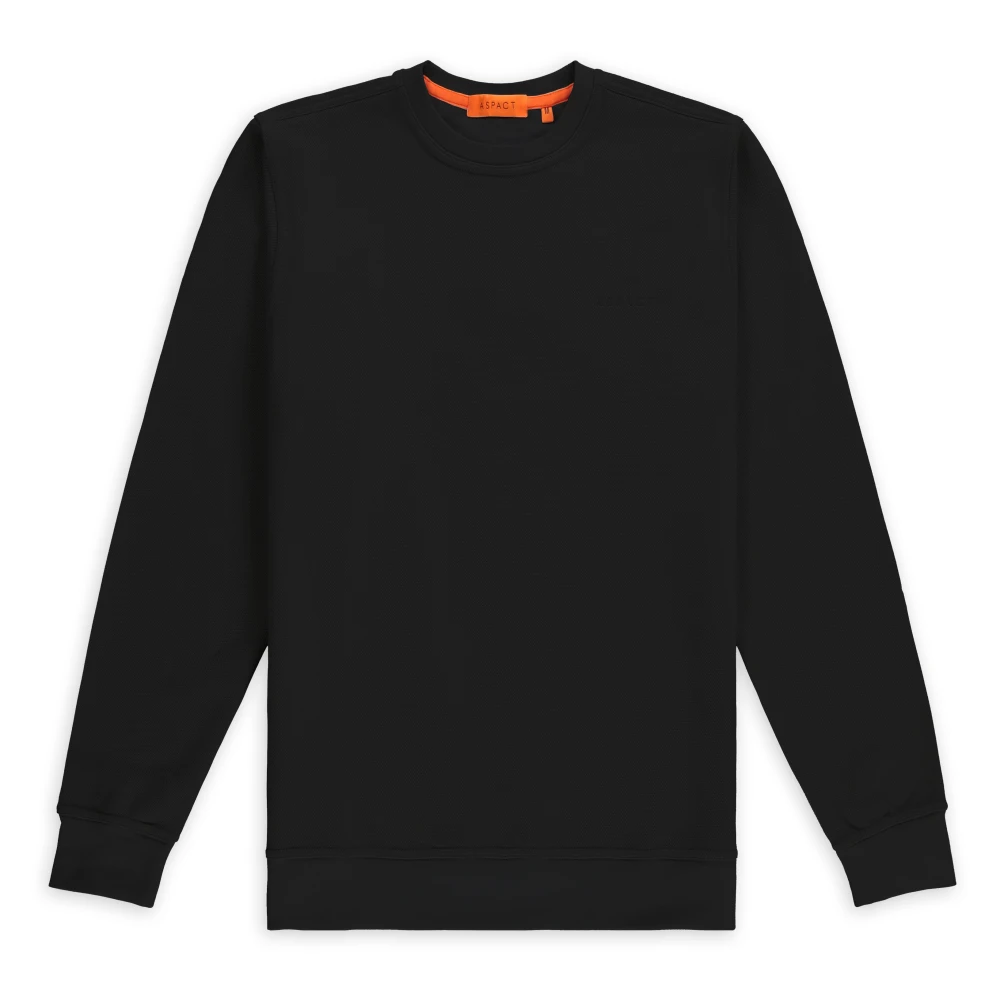 Aspact Wilson Sweater Black Heren