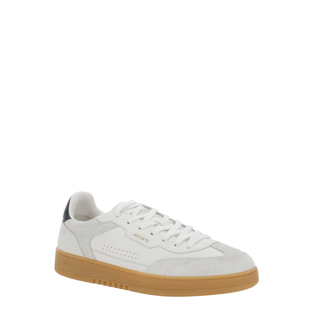 Axel Arigato Witte lage sneakers met logo White Heren