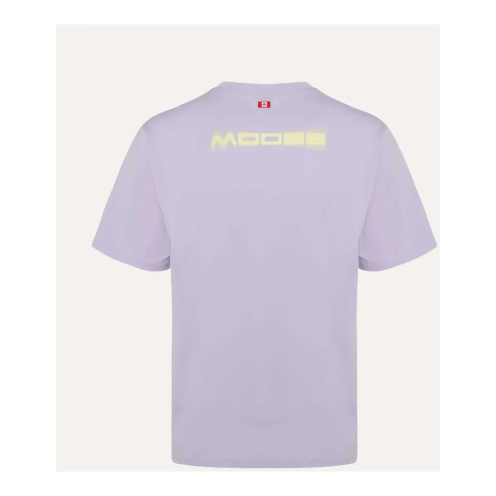 Moose Knuckles Maurice Orchid Petal T-shirt Purple Heren