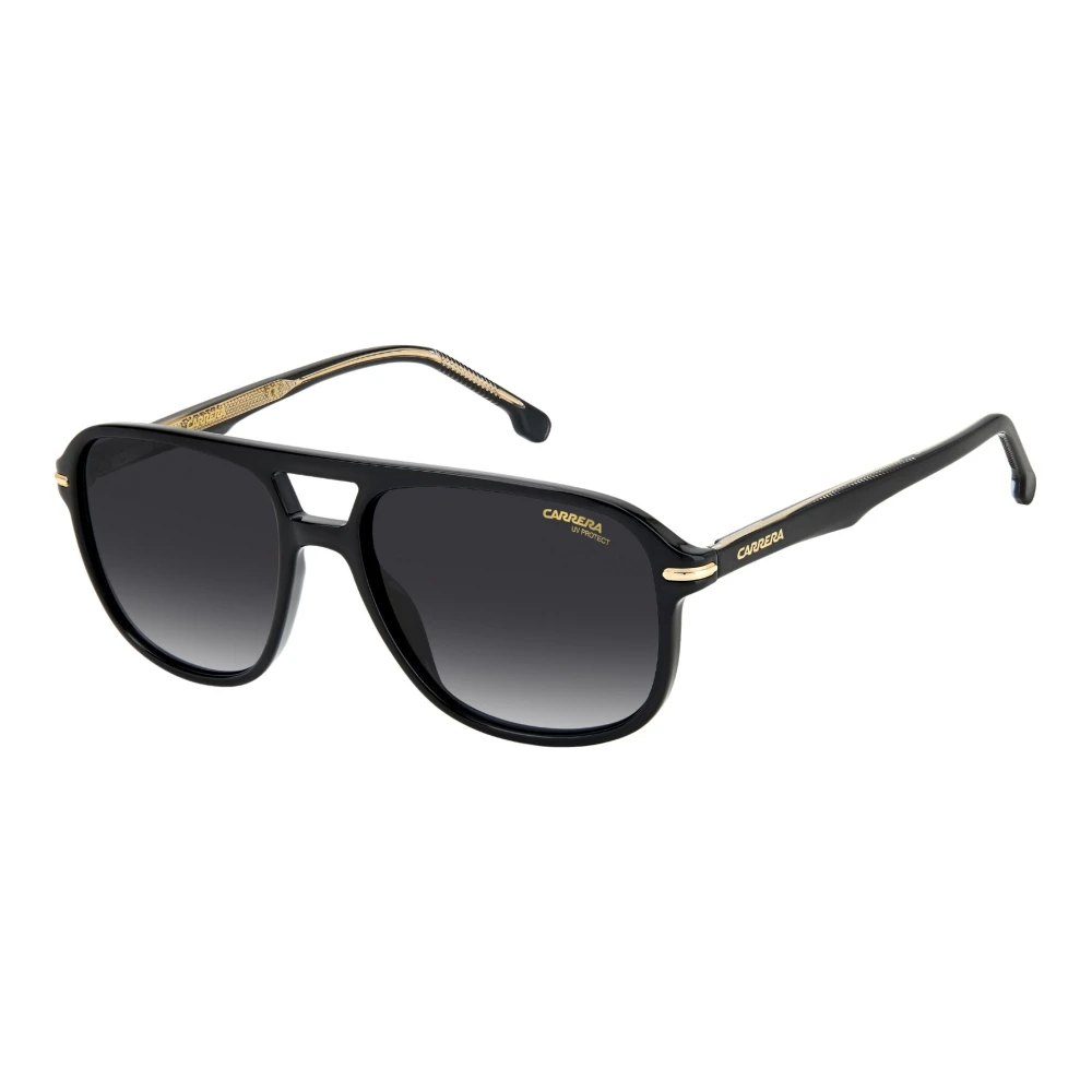Carrera Black Sunglasses, Male, 56 Mm, /Dark Grey Shaded Sunglasses