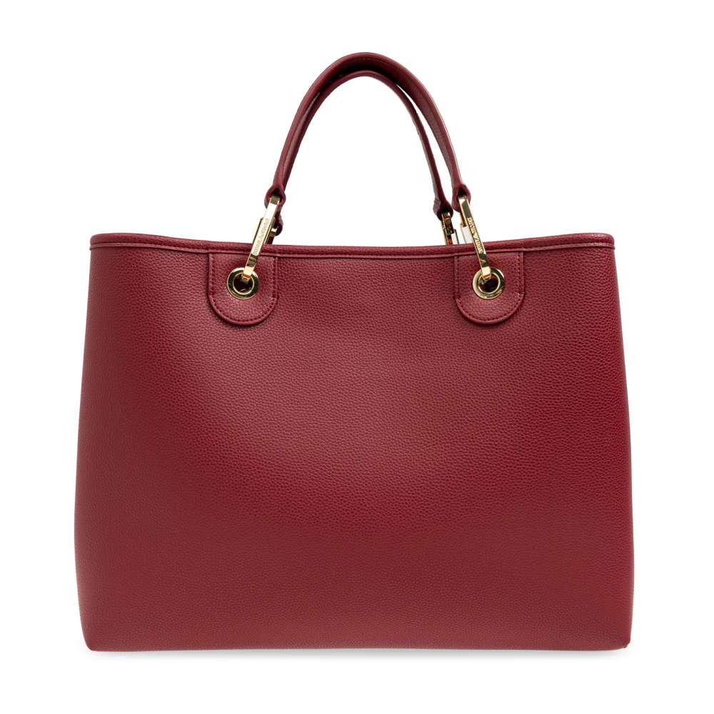 Emporio Armani Tas type shopper Red Dames