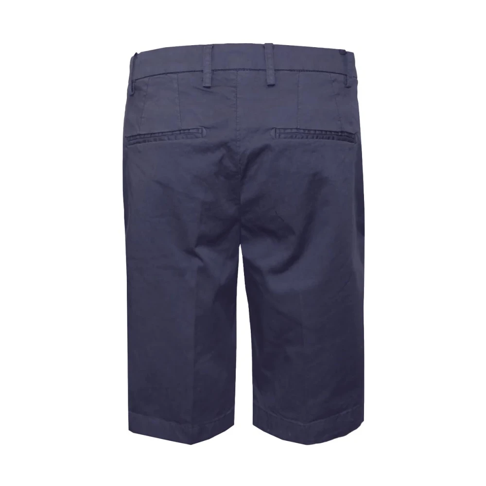 Entre amis Lichte katoenen chino Bermuda shorts Blue Heren