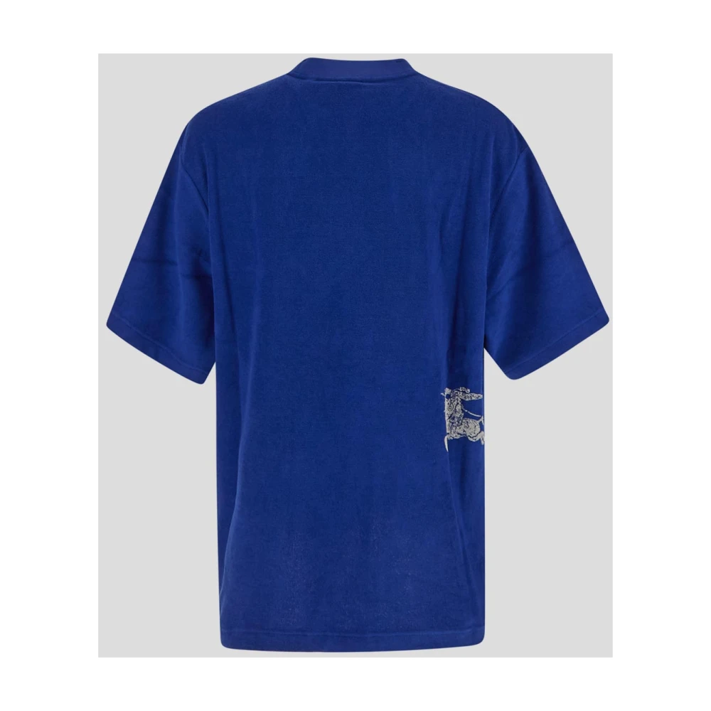 Burberry T-Shirts Blue Heren