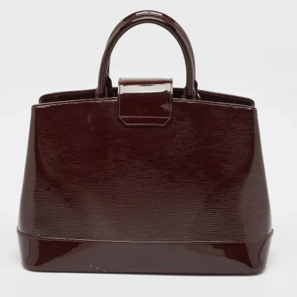 Louis Vuitton Vintage Pre-owned Leather louis-vuitton-bags Red Dames