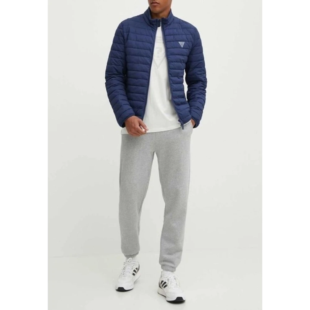 Guess Heren Logo Jas Blue Heren