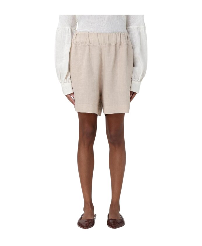 shorts-en-lin-sable-a-coupe-decontractee