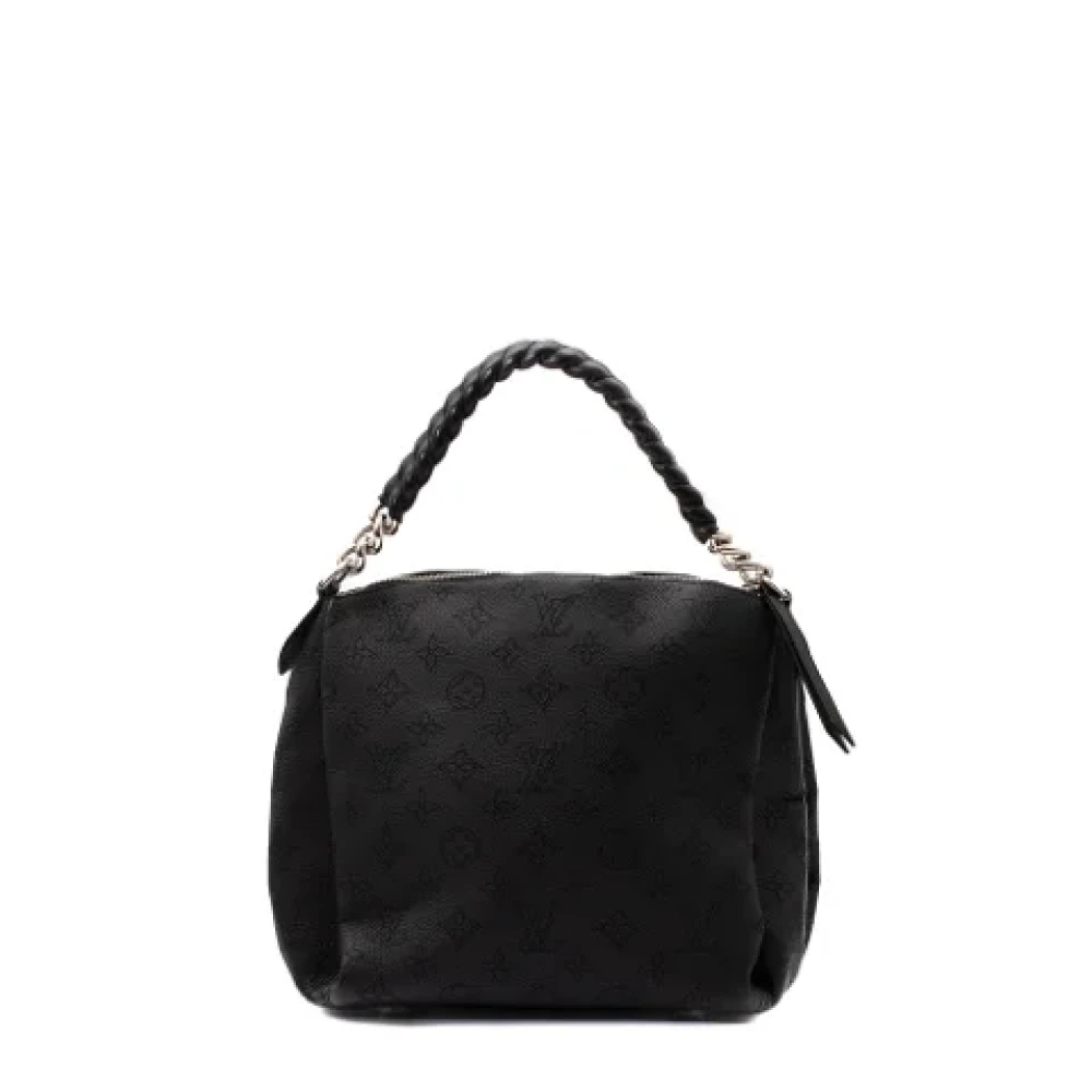Louis Vuitton Vintage Pre-owned Leather louis-vuitton-bags Black Dames