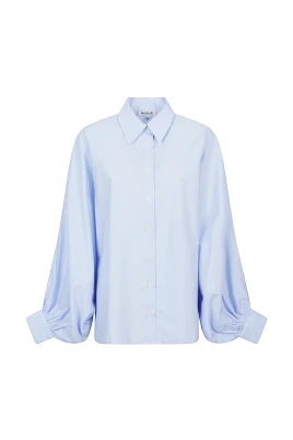 Oversized Rak Skjorta
