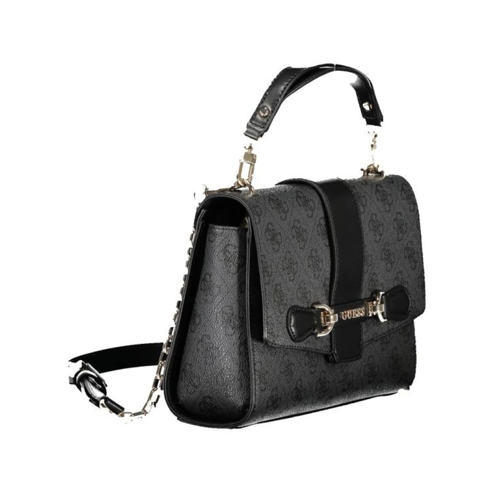 Guess Zwarte Polyethyleen Handtas Black Dames