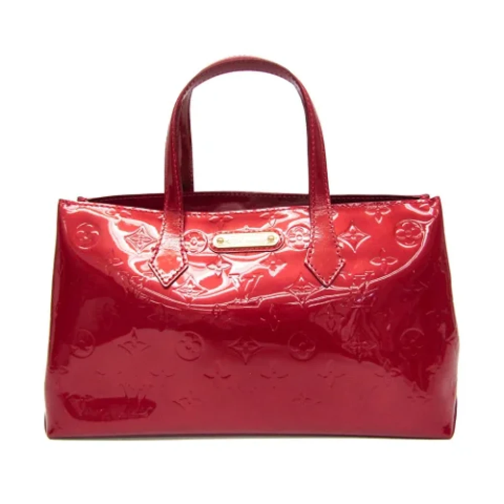 Louis Vuitton Vintage Pre-owned Leather louis-vuitton-bags Red Dames