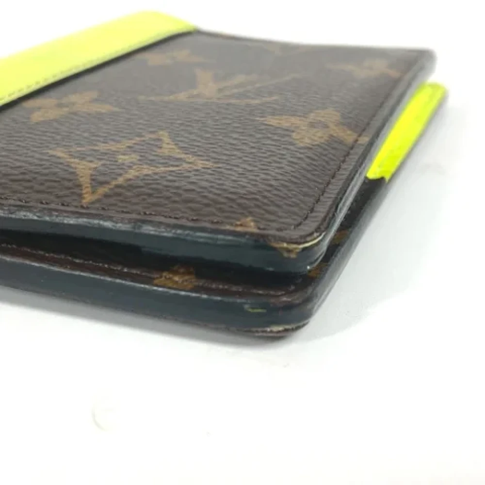 Louis Vuitton Vintage Pre-owned Fabric key-holders Brown Heren