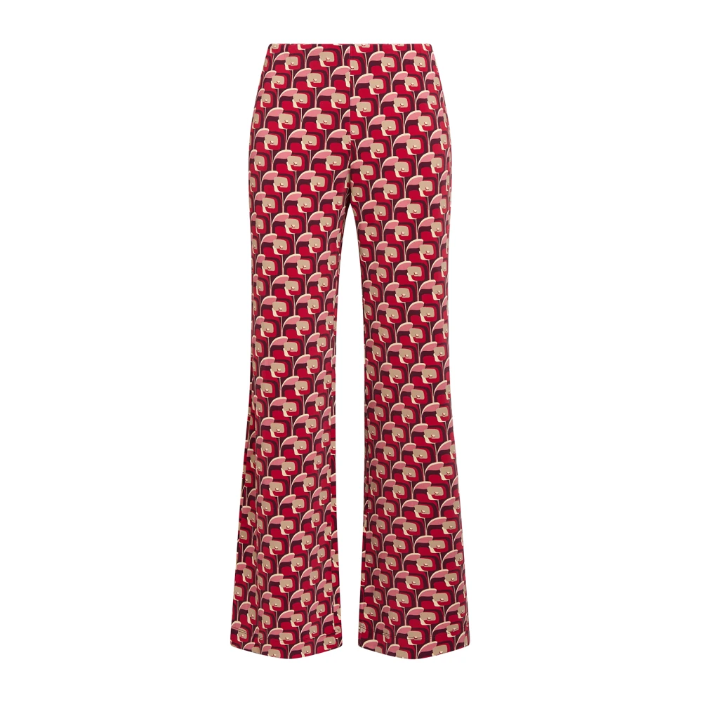 Maliparmi Jersey Poppy Broek Red Dames